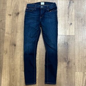 Hudson Natalie midrise super skinny ankle jeans
